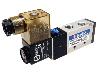 E-BM520 Eco Power-Saving 5/2, 5/3 Way Pilot Solenoid Valve