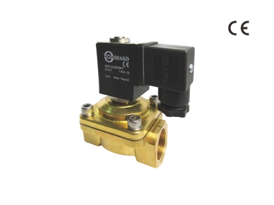 PU220A 2/2 WAY SOLENOID VALVE (Brass series, Direct acting)