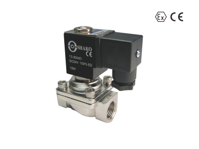 SPU220A 2/2 WAY 零壓差引導式電磁閥(不鏽鋼)