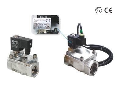 SPU225A 2/2 WAY SOLENOID VALVE (Stainless steel SUS316 series, Pilot acting)