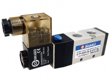 E-PU520 Eco Power-Saving 5/2, 5/3 Way Pilot Solenoid Valve