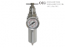 SSFR500 STAINLESS STEEL MINIATURE REGULATOR