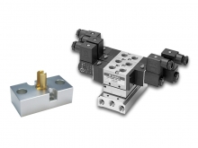 SOB52 5/2; 5/3 WAY "SANDWITCH" SHUT-OFF BLOCK