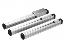 RODLESS PNEUMATIC CYLINDER